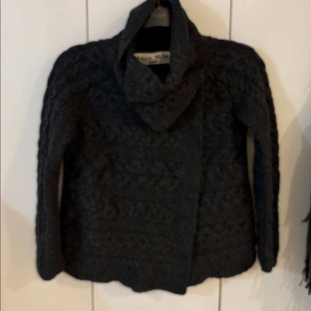 Aran Mor cardigan sweater,S